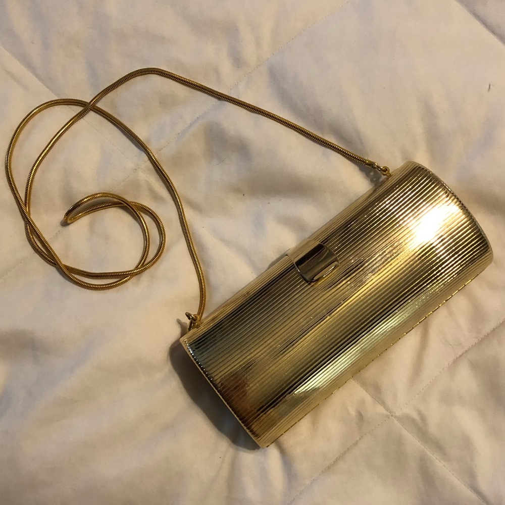 Vintage Gold clutch